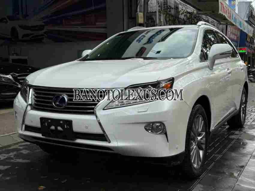 Bán Lexus RX 450h, màu Trắng, Xe hybrid, 2012