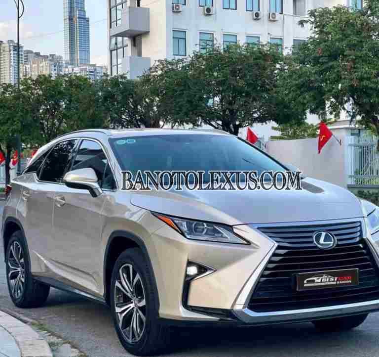 Cần bán xe Lexus RX 200t năm 2017 màu Vàng cực đẹp